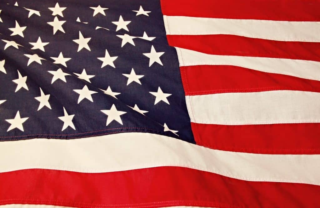 Bandera de Embajada de Estados Unidos 
